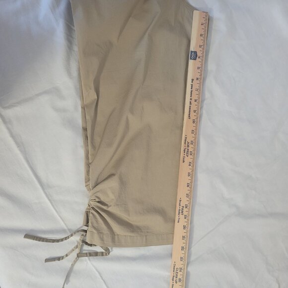 Khaki Capris Lee Platinum Label Womens Size 10 - Picture 12 of 15